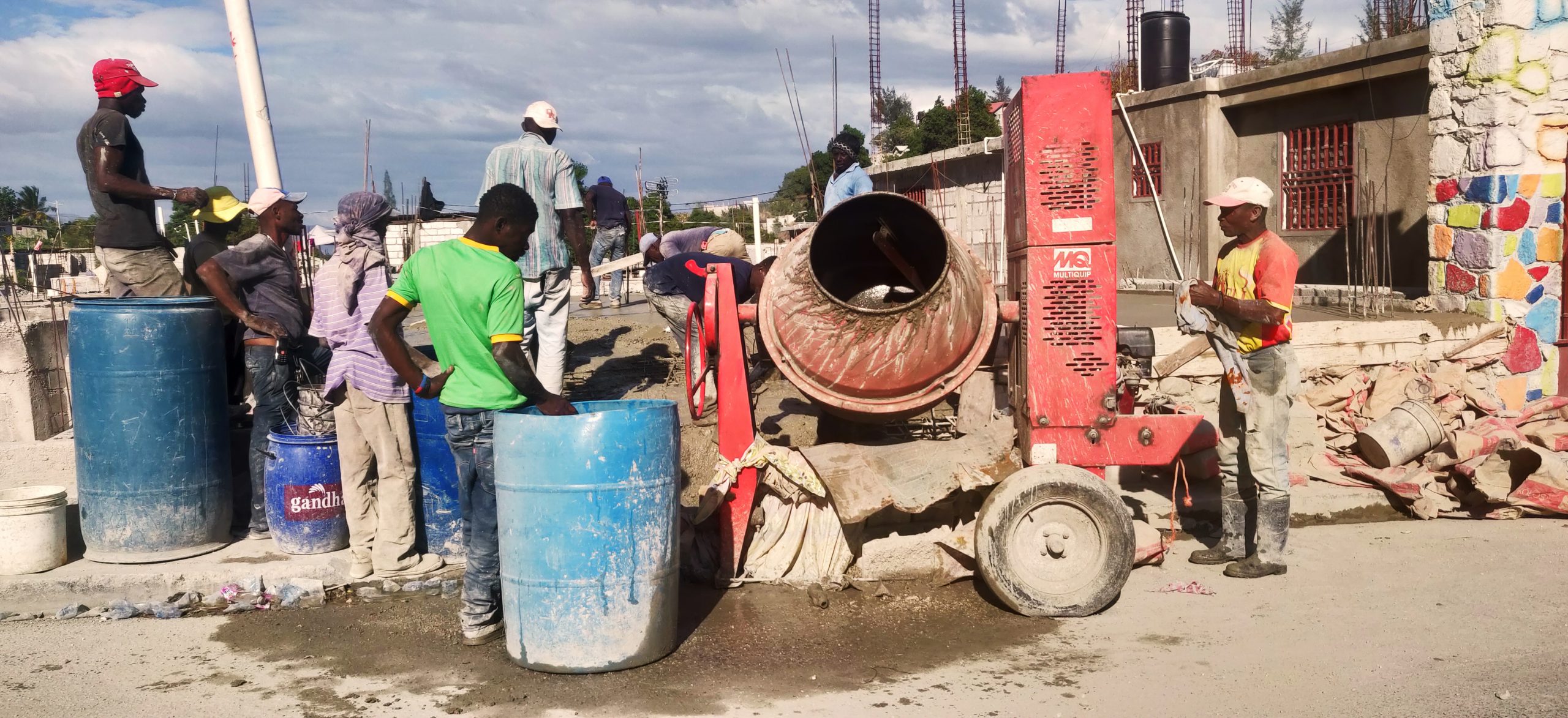 Materiaux de construction en haiti