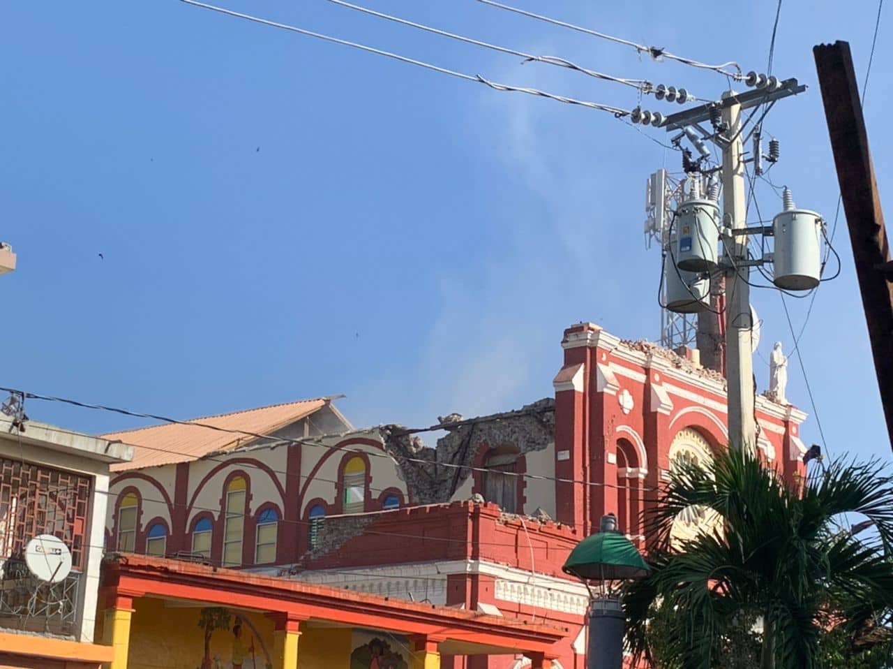 Elle était à l'église catholique de Jérémie lors du ...