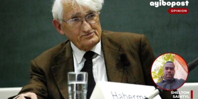 Habermas lors d'une discussion à l'École de Philosophie de Munich en 2008.