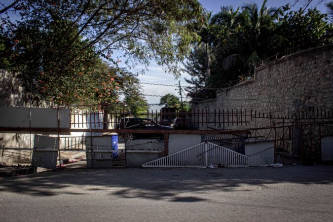 Barrière et barricade Haïti