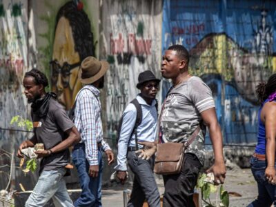 manifestation etudiants haiti