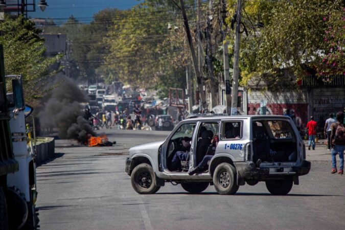policiers haitiens champ de mars