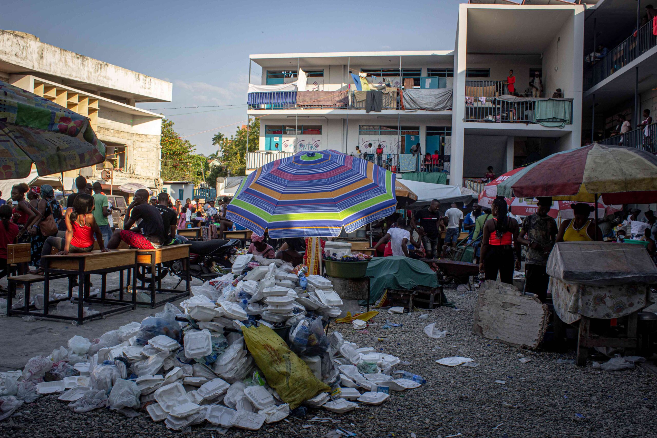 Camp Lycée Marie Jeanne Haiti - AyiboPost