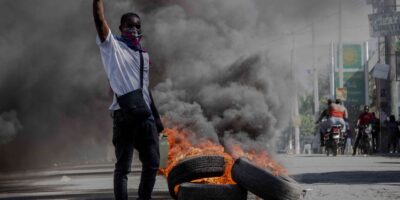 Des manifestants Haiti