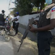 Policiers dans les rues Port-au-Prince