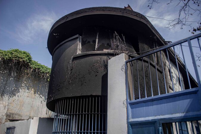 Fire at Haiti National Penitentiary