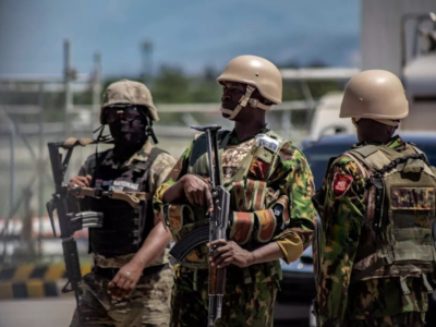 Kenyans en Haïti