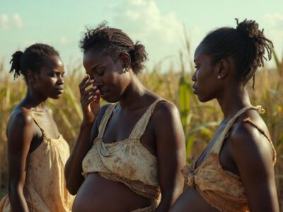 Femmes noires enceinte esclaves