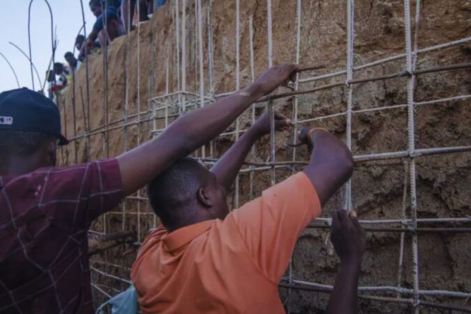 Construction du canal de Ouanaminthe