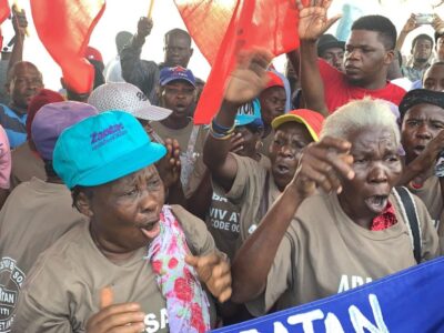 Manifestation contre la corruption et l'impunité, 9 juin 2018. Haïti, Carrefour aéroport. Photo : Etant Dupain