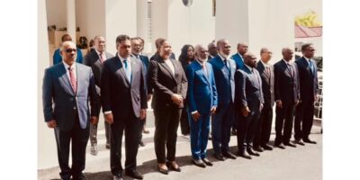 Membres du Conseil présidentiel de transition d'Haïti. • ©Ministere de Communication d'Haïti