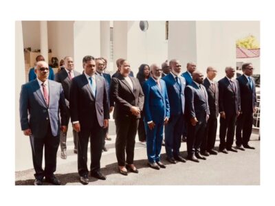 Membres du Conseil présidentiel de transition d'Haïti. • ©Ministere de Communication d'Haïti