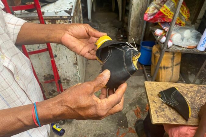 Fabrication d’une chaussure orthopédique