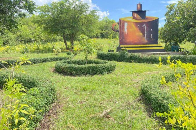 Au cœur du Jardin botanique de Ouanaminthe, dans le Nord-Est du pays, août 2024. Photo : Jardin botanique de Ouanaminthe.