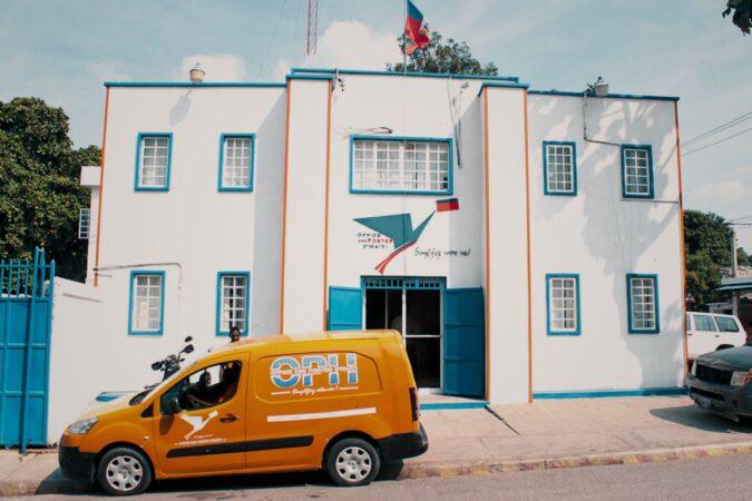 Façade du bâtiment de l’OPH