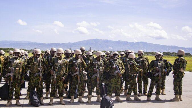 Kenyans en Haiti